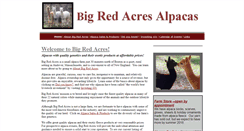 Desktop Screenshot of bigredacres.com